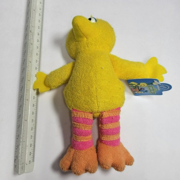 Vintage NWT Sesame Street 8" Big Bird Water Buddy Plush Toy 1993 Applause - Picture 3 of 7